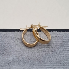 CANDONGA OVALO PQÑ ORO LAMINADO 18K - comprar online