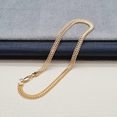 TOBILLERA CHINA ORO LAMINADO 18K
