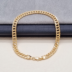 PULSERA BARBADA ORO LAMINADO 18K