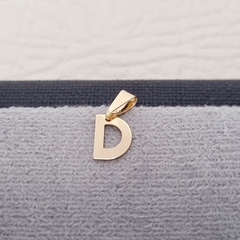 DIJE LETRAS ORO LAMINADO 18K