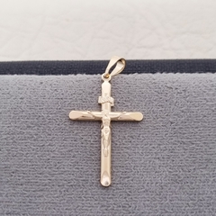 DIJE CRISTO INRI ORO LAMINADO 18K