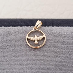 DIJE ESPIRITU SANTO TROQUELADO ORO LAMINADO 18K