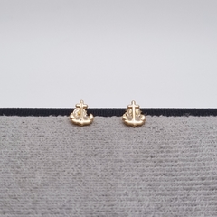 TOPO ANCLA ORO LAMINADO 18K