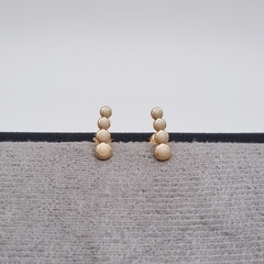 TOPO 4 CIRCULOS ORO LAMINADO 18K