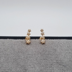 TOPO 4 ESTRELLAS ORO LAMINADO 18K