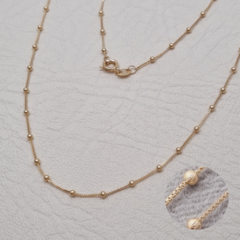 Oro Laminado 18K, Cadena tejido venenciana