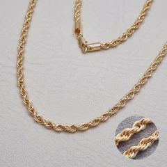 Cadenas Gruesas para Mujer de Oro Laminado 