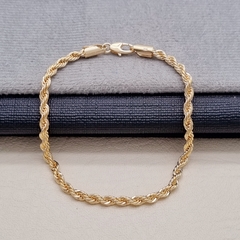 PULSERA LAZO ORO LAMINADO 18K