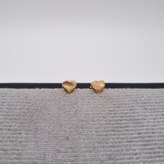 TOPO CORAZON PLANO ORO LAMINADO 18K