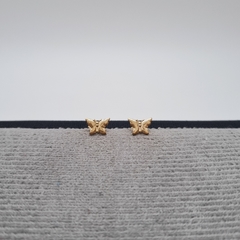 TOPO MARIPOSA PUNTA ORO LAMINADO 18K
