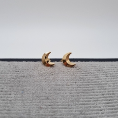 TOPO LUNA LISA ORO LAMINADO 18K