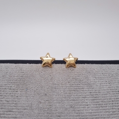 TOPO ESTRELLA CONCAVO ORO LAMINADO 18K