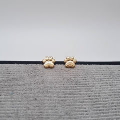 TOPO HUELLA PLANA ORO LAMINADO 18K