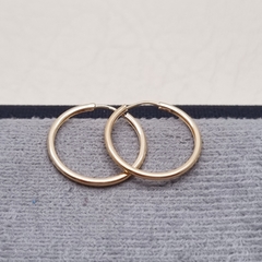 CANDONGA LISA 2CM 0.1MM ORO LAMINADO 18K