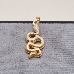 DIJE SERPIENTE ORO LAMINADO 18K