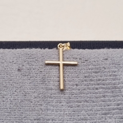 DIJE CRUZ HILO M ORO LAMINADO 18K