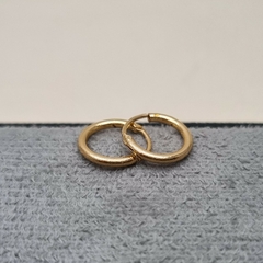 CANDONGA HILO LISA 12MM ORO LAMINADO 18K - comprar online
