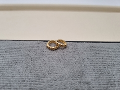 CANDONGA MINI BALIN ORO LAMINADO 18K