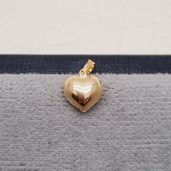 DIJE CORAZON 2CM ORO LAMINADO 18K