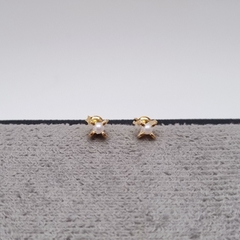 TOPO PERLA 3MM ORO LAMINADO 18K