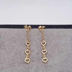 TOPO CADENA CORAZON ORO LAMINADO 18K