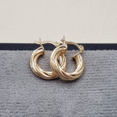CANDONGA MELCOCHA 20MM ORO LAMINADO 18K