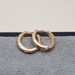 CANDONGA LISA PLANA 20MM ORO LAMINADO 18K