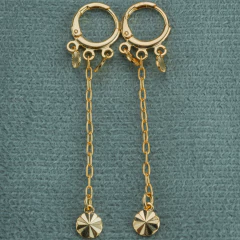 CANDONGA CADENA CON DESTELLO ORO LAMINADO 18K