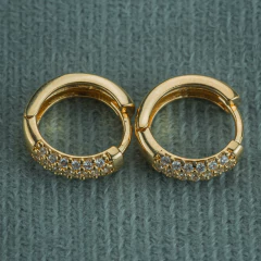 CANDONGA MICROCIRCON X3 ORO LAMINADO 18K