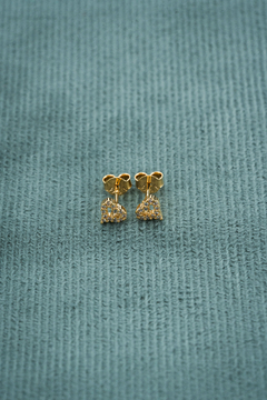 TOPO CORAZON ORO LAMINADO 18K - comprar online