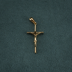 DIJE CRISTO GDE ORO LAMINADO 18K