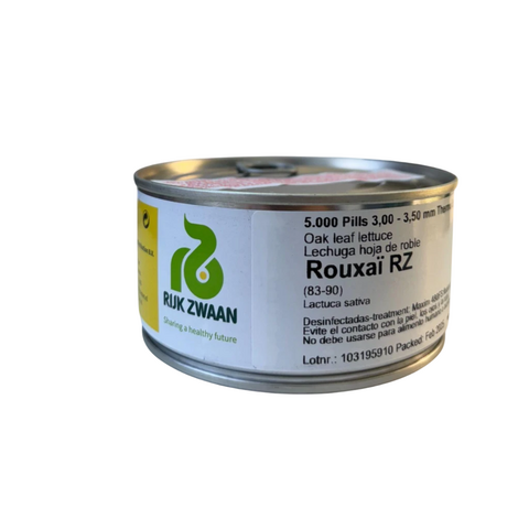 Semilla Lechuga Rouxai RIJK ZWAAN Peletizada (5000 unidades) - comprar online