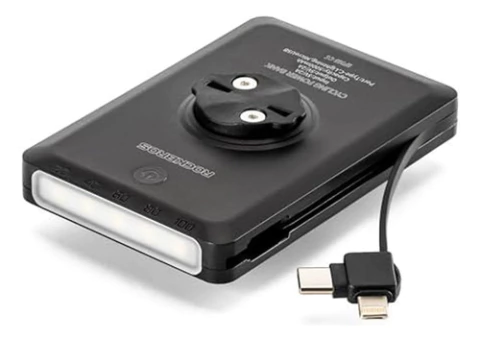 FAROL DIANTEIRO COM SUPORTE PARA GPS + POWERBANCK 5000 MAH