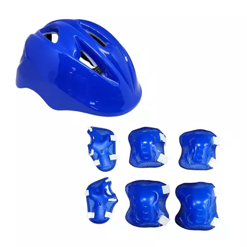 KIT INFANTIL CAPACETE + JOELHEIRA + COTOVELEIRA - comprar online