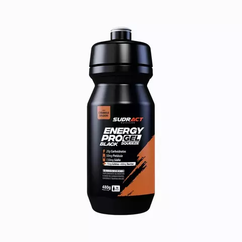 ENERGY PRO GEL BLACK SQUEEZE 0.480KG CARAMELO