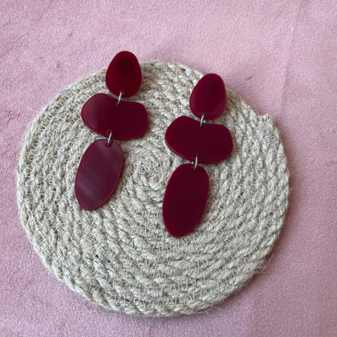 Brinco Mary Viva Magenta