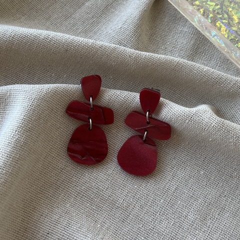 Brinco Beatriz Vermelho