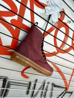 Combat Boots unisex (1985) Vino - tienda en línea