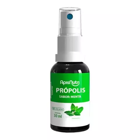 Spray de Própolis e Menta 30 ml - AspiNutri