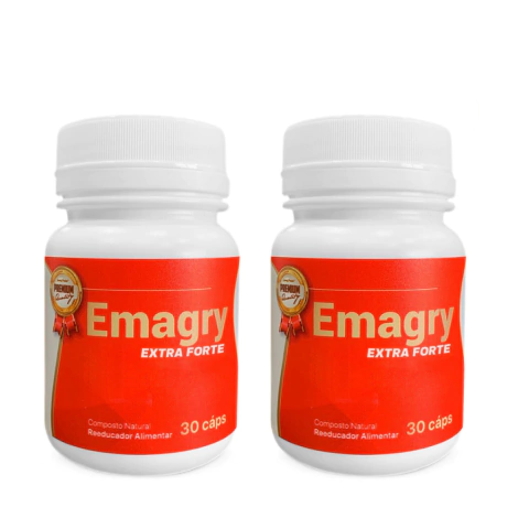 02 Emagry Extra Forte 30 Cápsulas Original - comprar online