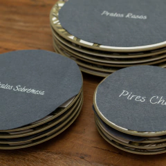 Separador de louça pires de chá