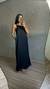 Vestido Alongado Reto Preto na internet