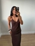 Vestido Slip Dress Marrom - loja online