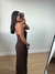 Vestido Slip Dress Marrom - Lila Brand
