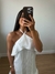 Vestido Frente Unica Amarração Branco - loja online