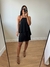 Vestido Fluido Curto Preto - Lila Brand