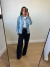 Camisa Jeans Azul Clara - comprar online