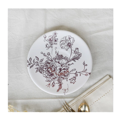 PLATO DE TE GOLDEN BLUE