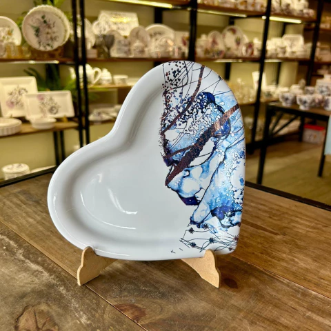 Plato Corazon - Ocean - comprar online