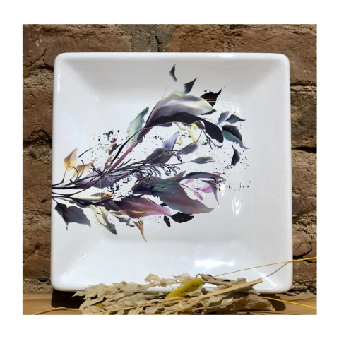 PLATO CUADRADO SPRING CHICO